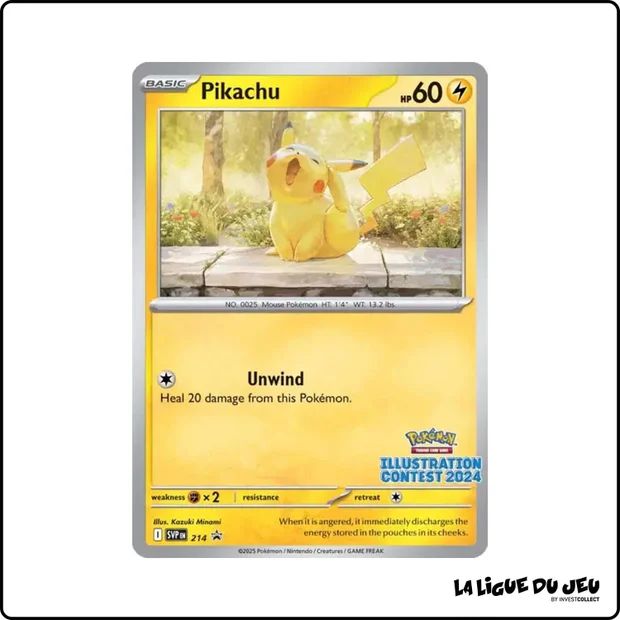 Promo - Pokemon - Écarlate et Violet Promo - Pikachu SV214
