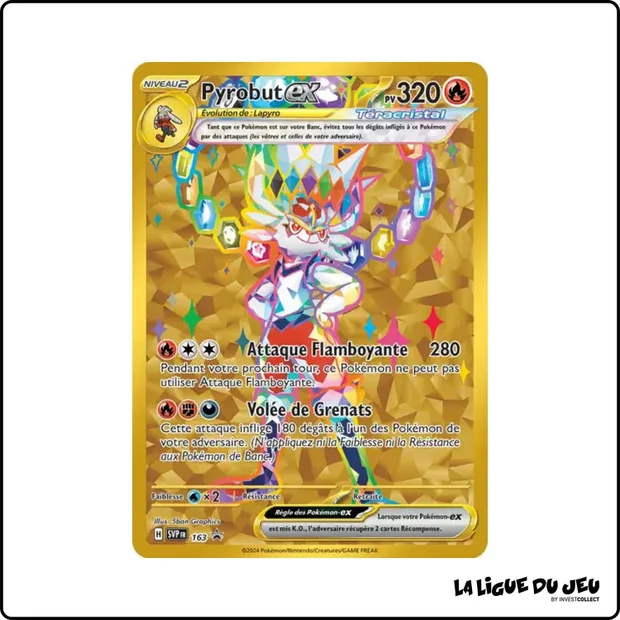 Promo - Pokemon - Écarlate et Violet Promo - Pyrobut ex SV163
