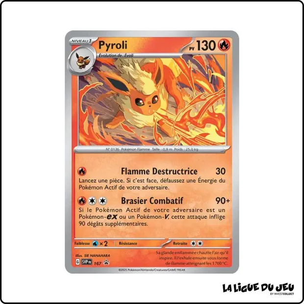 Promo - Pokemon - Écarlate et Violet Promo - Pyroli SV167