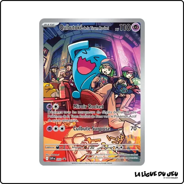 Promo - Pokemon - Écarlate et Violet Promo - Qulbutoké de la team Rocket SV203