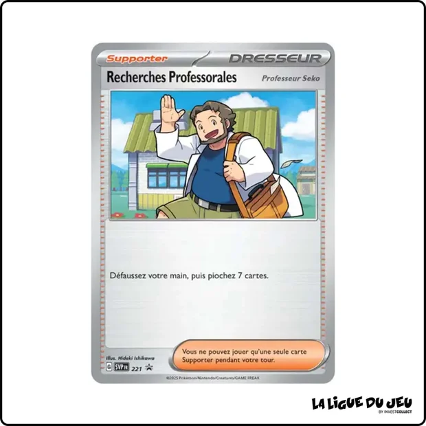 Promo - Pokemon - Écarlate et Violet Promo - Recherches Professorales (Seko) SV221