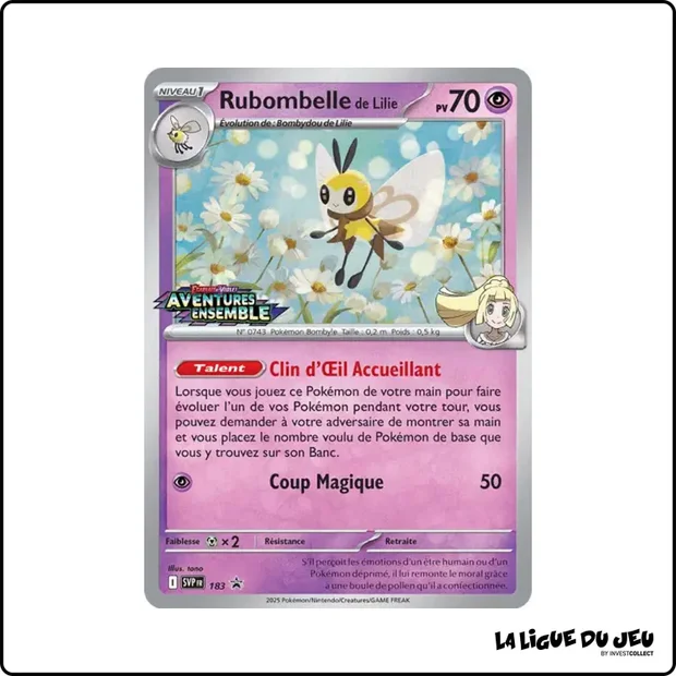 Promo - Pokemon - Écarlate et Violet Promo - Rubombelle de Lilie SV183