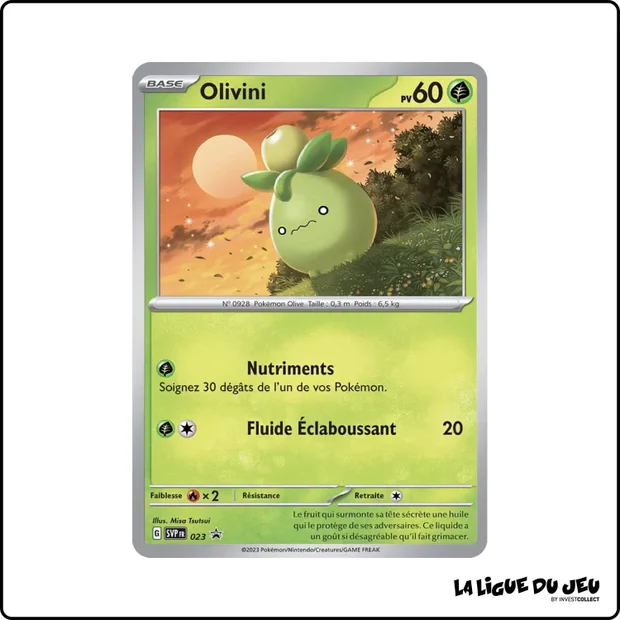 Promo - Pokemon - Écarlate et Violet Promo - Smoliv SV023