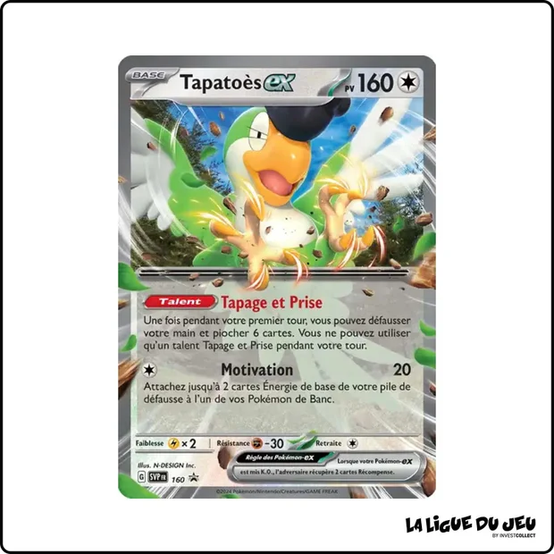 Promo - Pokemon - Écarlate et Violet Promo - Tapatoès ex SV160