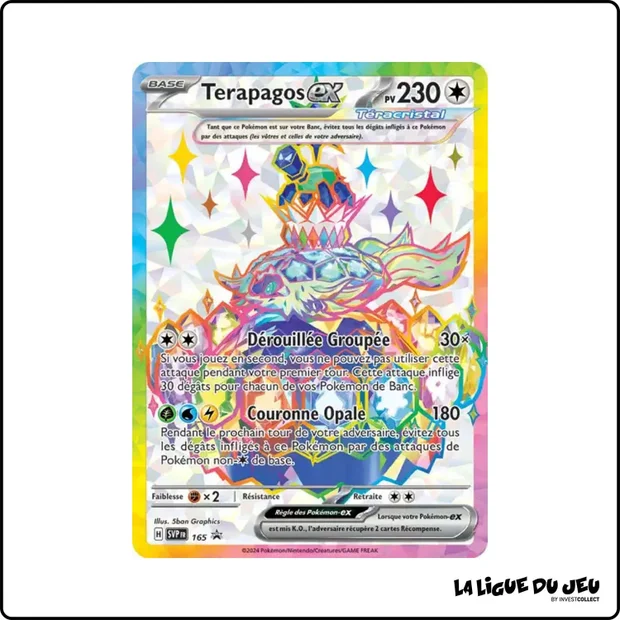 Promo - Pokemon - Écarlate et Violet Promo - Terapagos ex SV165