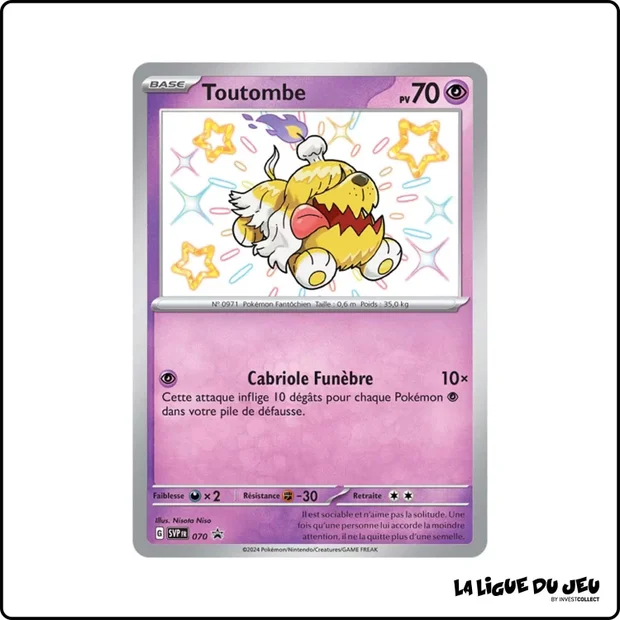 Promo - Pokemon - Écarlate et Violet Promo - Toutombe SV070