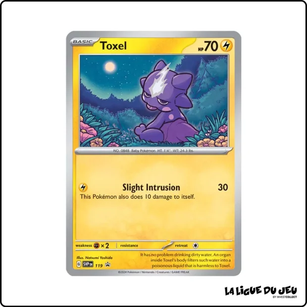 Promo - Pokemon - Écarlate et Violet Promo - Toxel SV119