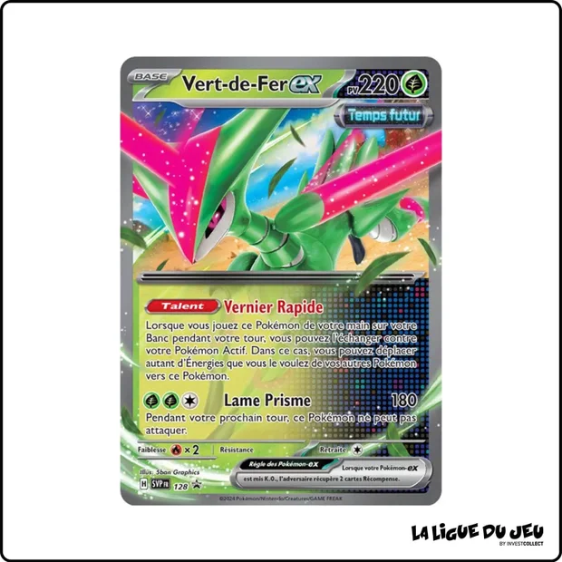 Promo - Pokemon - Écarlate et Violet Promo - Vert-de-Fer-ex SV128