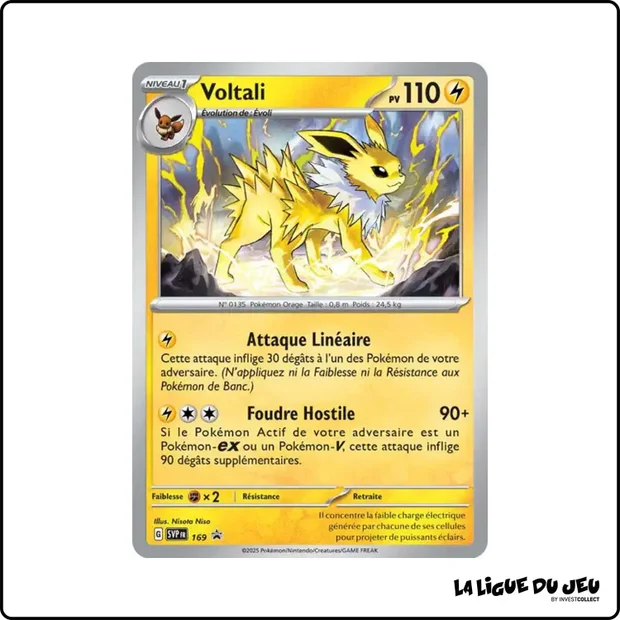 Promo - Pokemon - Écarlate et Violet Promo - Voltali SV169