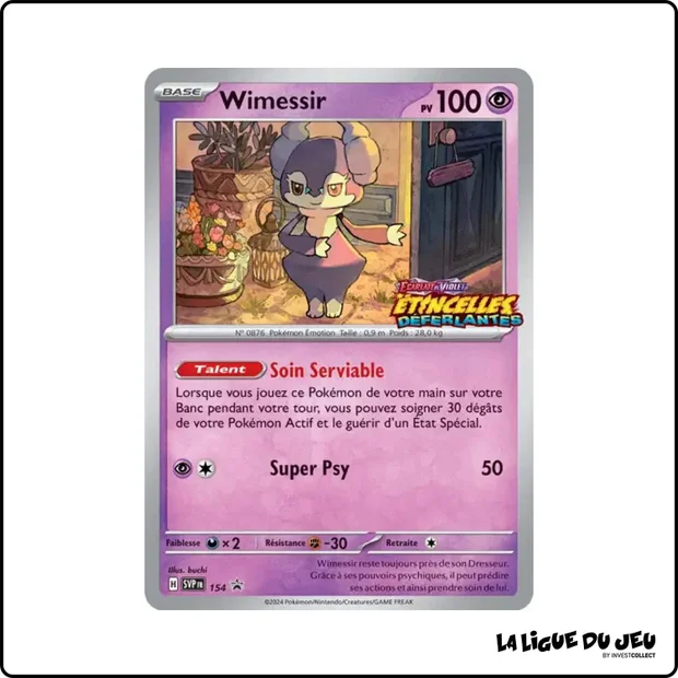 Promo - Pokemon - Écarlate et Violet Promo - Wimessir SV154