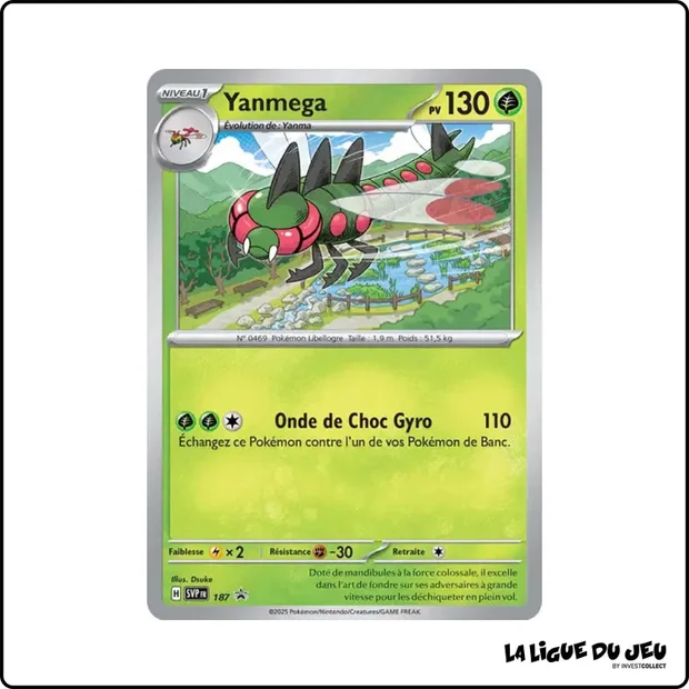 Promo - Pokemon - Écarlate et Violet Promo - Yanmega SV187