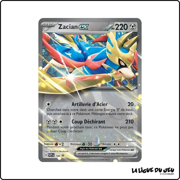 Promo - Pokemon - Écarlate et Violet Promo - Zacian ex SV198