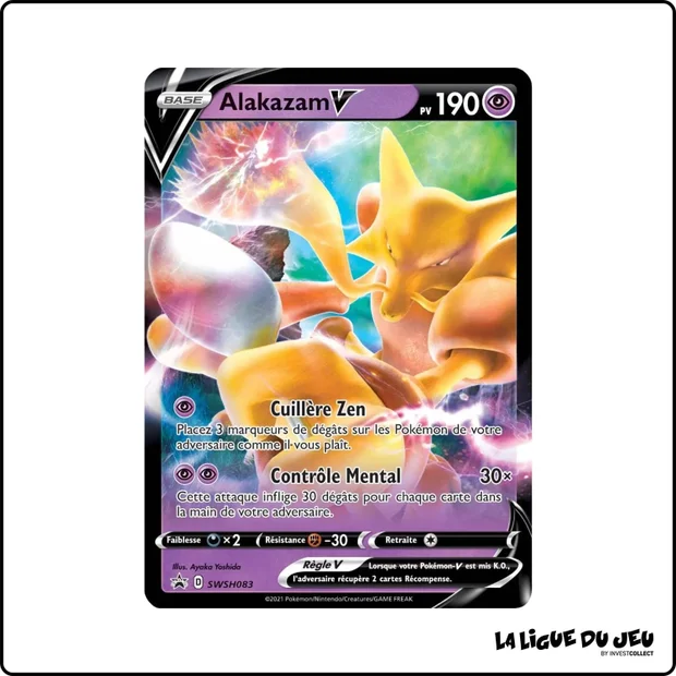 Promo - Pokemon - Épée et Bouclier Promo - Alakazam V SWSH083