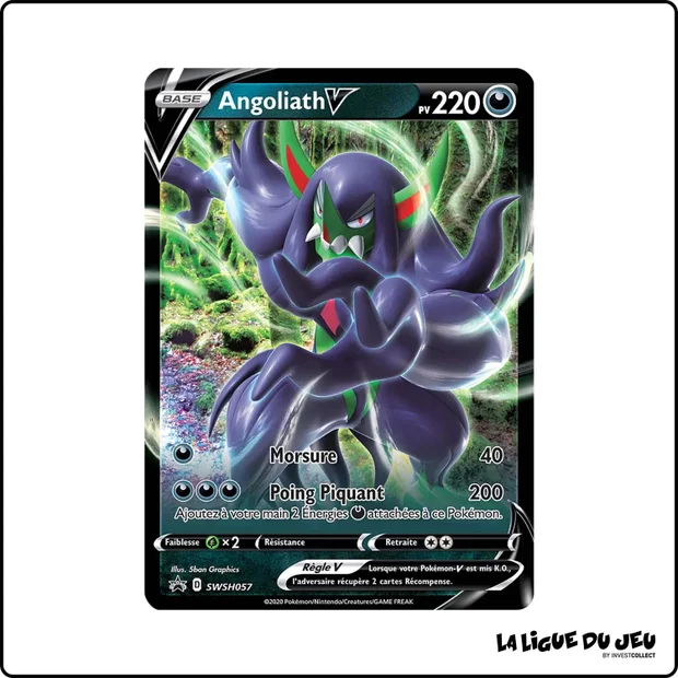 Promo - Pokemon - Épée et Bouclier Promo - Angoliath V SWSH057