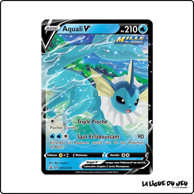 Promo - Pokemon - Épée et Bouclier Promo - Aquali V SWSH150