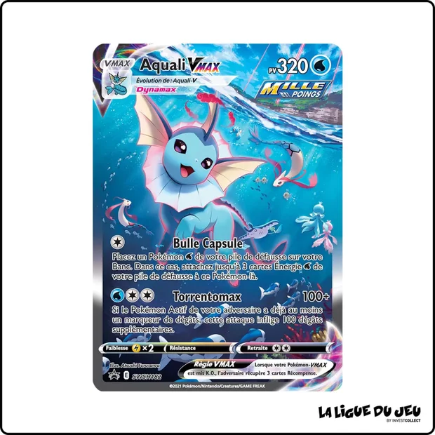 Promo - Pokemon - Épée et Bouclier Promo - Aquali VMAX SWSH182