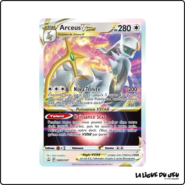 Promo - Pokemon - Épée et Bouclier Promo - Arceus VSTAR SWSH307