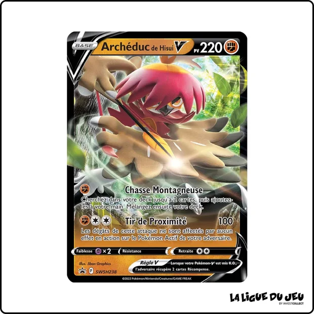 Promo - Pokemon - Épée et Bouclier Promo - Archéduc de Hisui V SWSH238