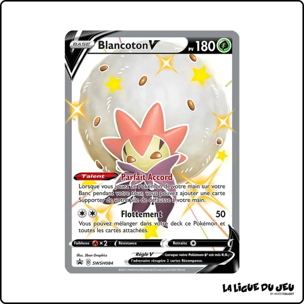 Promo - Pokemon - Épée et Bouclier Promo - Blancoton V SWSH084
