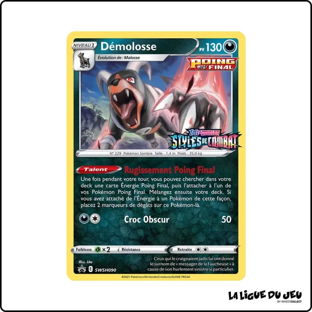 Promo - Pokemon - Épée et Bouclier Promo - Démolosse SWSH090