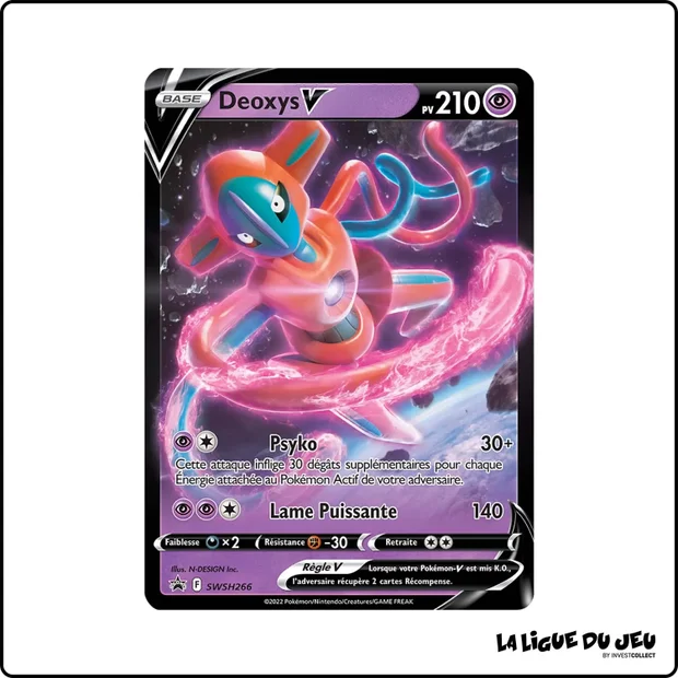 Promo - Pokemon - Épée et Bouclier Promo - Deoxys V SWSH266