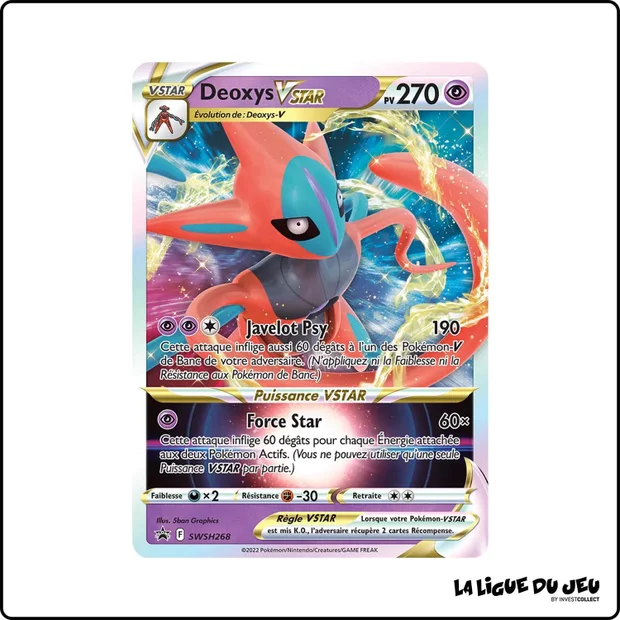 Promo - Pokemon - Épée et Bouclier Promo - Deoxys VSTAR SWSH268