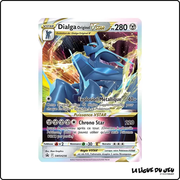 Promo - Pokemon - Épée et Bouclier Promo - Dialga Originel VSTAR SWSH256