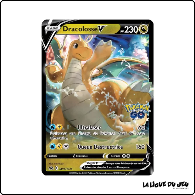 Promo - Pokemon - Épée et Bouclier Promo - Dracolosse V SWSH235