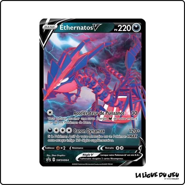 Promo - Pokemon - Épée et Bouclier Promo - Éthernatos V SWSH064