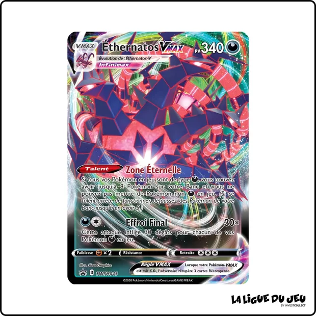 Promo - Pokemon - Épée et Bouclier Promo - Éthernatos VMAX SWSH045