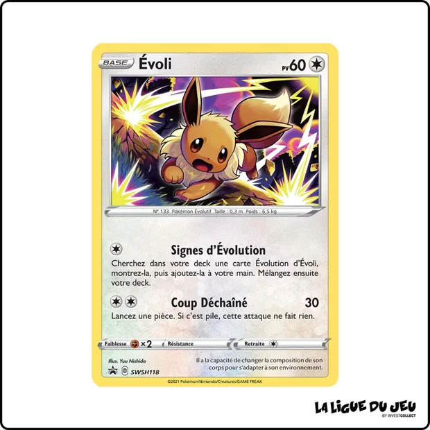 Promo - Pokemon - Épée et Bouclier Promo - Évoli SWSH118