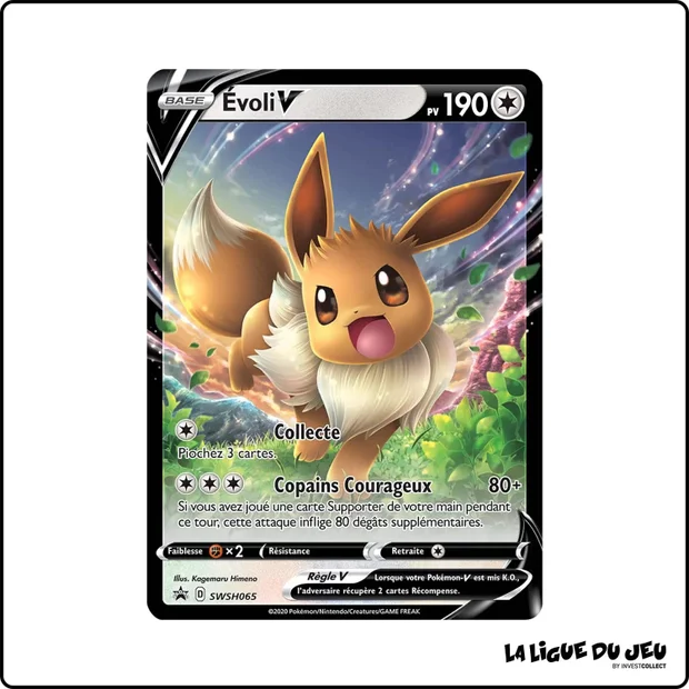Promo - Pokemon - Épée et Bouclier Promo - Évoli V SWSH065