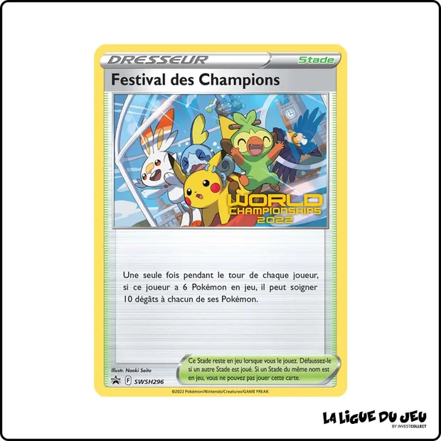 Promo - Pokemon - Épée et Bouclier Promo - Festival des Champions SWSH296