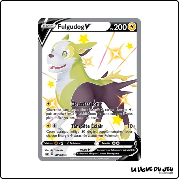 Promo - Pokemon - Épée et Bouclier Promo - Fulgudog V SWSH085