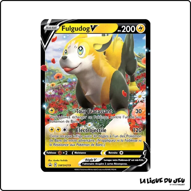 Promo - Pokemon - Épée et Bouclier Promo - Fulgudog V SWSH219