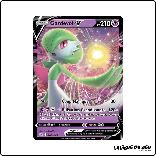 Promo - Pokemon - Épée et Bouclier Promo - Gardevoir V SWSH105