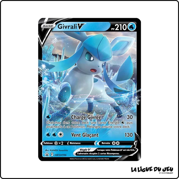 Promo - Pokemon - Épée et Bouclier Promo - Givrali V SWSH196
