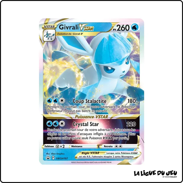 Promo - Pokemon - Épée et Bouclier Promo - Givrali VSTAR SWSH197