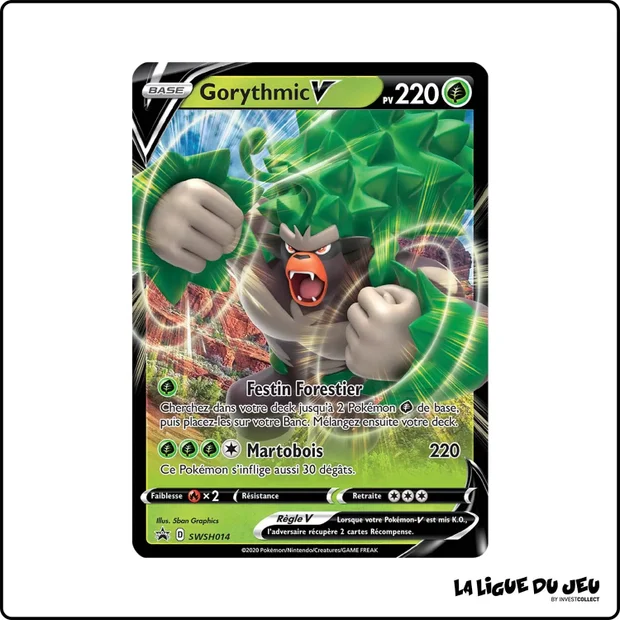 Promo - Pokemon - Épée et Bouclier Promo - Gorythmic V SWSH014