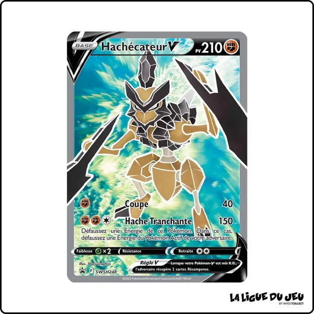 Promo - Pokemon - Épée et Bouclier Promo - Hachécateur V SWSH248