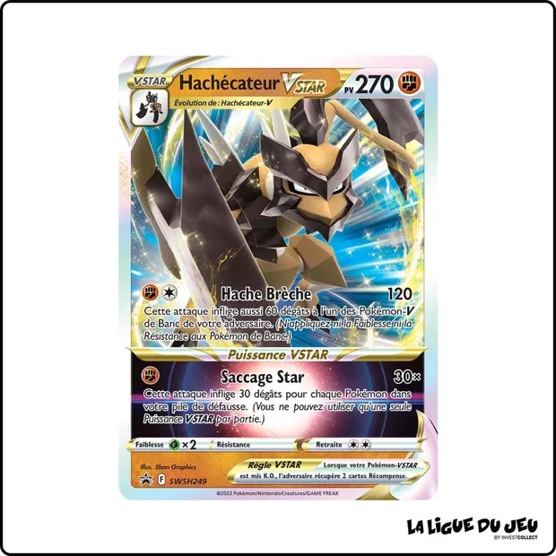 Promo - Pokemon - Épée et Bouclier Promo - Hachécateur VSTAR SWSH249