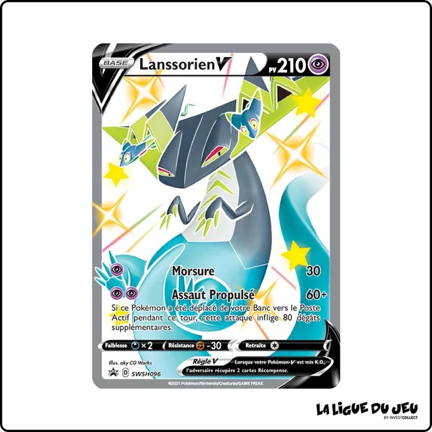 Promo - Pokemon - Épée et Bouclier Promo - Lanssorien V SWSH096