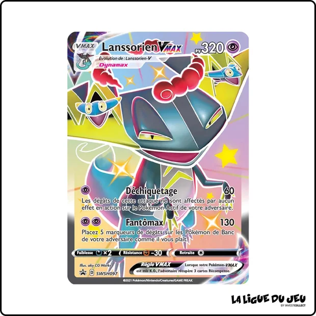 Promo - Pokemon - Épée et Bouclier Promo - Lanssorien VMAX SWSH097