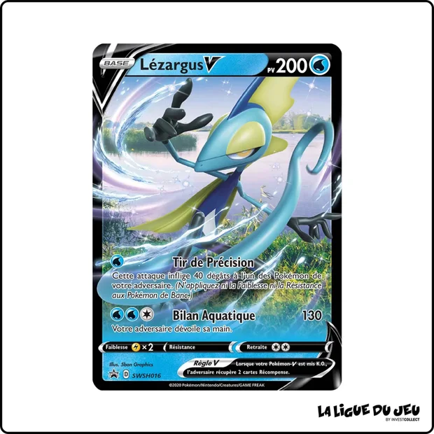 Promo - Pokemon - Épée et Bouclier Promo - Lézargus V SWSH016