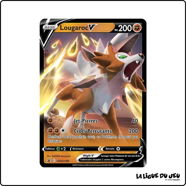 Promo - Pokemon - Épée et Bouclier Promo - Lougaroc V SWSH199
