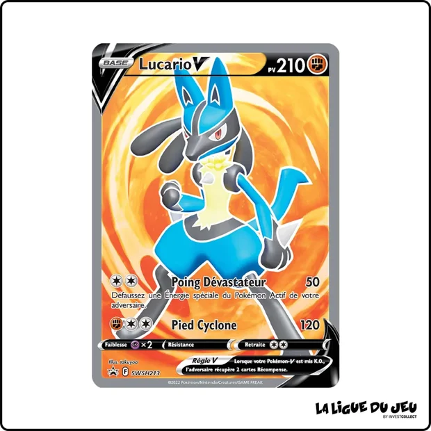 Promo - Pokemon - Épée et Bouclier Promo - Lucario V SWSH213