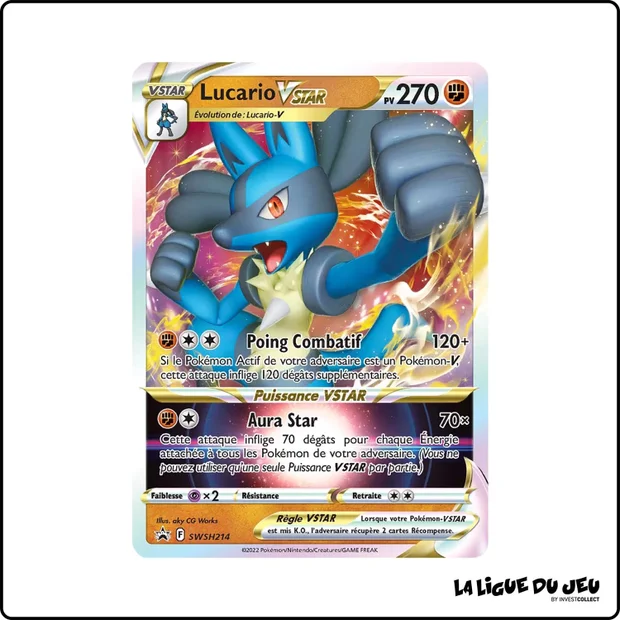 Promo - Pokemon - Épée et Bouclier Promo - Lucario VSTAR SWSH214