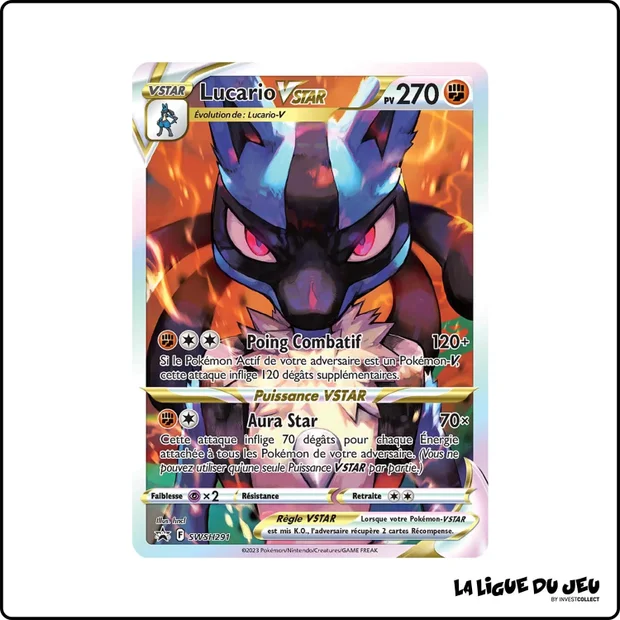 Promo - Pokemon - Épée et Bouclier Promo - Lucario VSTAR SWSH291