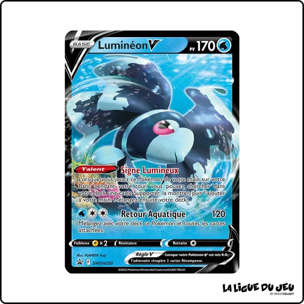 Promo - Pokemon - Épée et Bouclier Promo - Luminéon V SWSH250