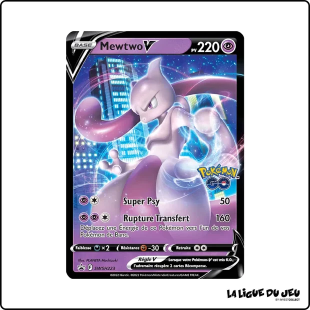 Promo - Pokemon - Épée et Bouclier Promo - Mewtwo V SWSH223